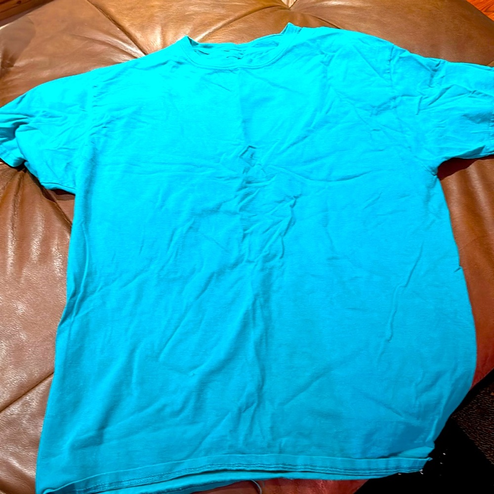 Men’s tee shirt, large size, green color